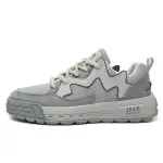 JEEP SPIRIT Mesh, Textile Low top Casual Men's Skateboard Shoes Men's Dark Gray