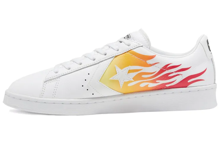 Pro Leather Converse Low 'Archival Flame Print'