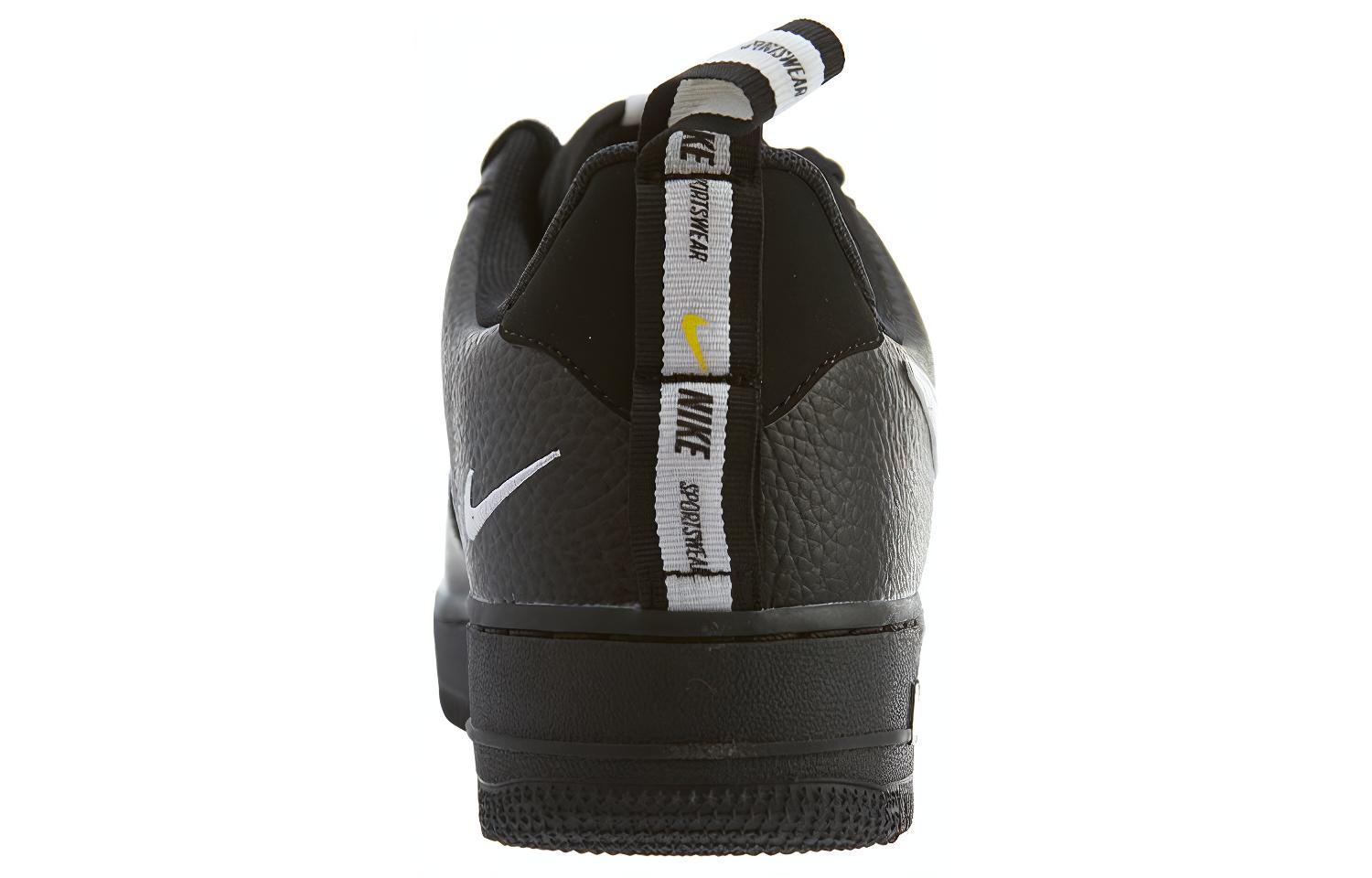 Мужские кроссовки Nike Air Force 1 07 LV8 Utility (черные) — фото 5