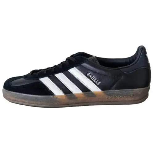 EDIFICE/IENA x Adidas Originals GAZELLE INDOOR Abrasion Resistant Low top Skateboard Shoes Unisex Black