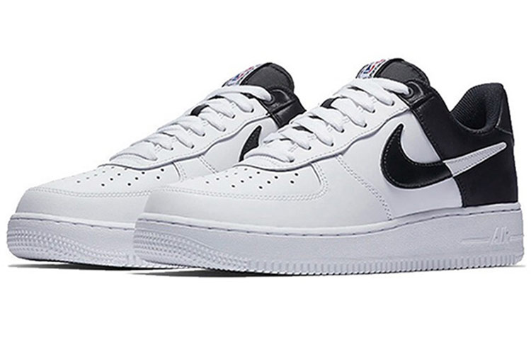 Кроссовки Nike Air Force 1 (черно-белые) — фото 3