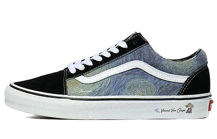 Vans Old Skool Low top Skateboard Shoes Unisex Black White