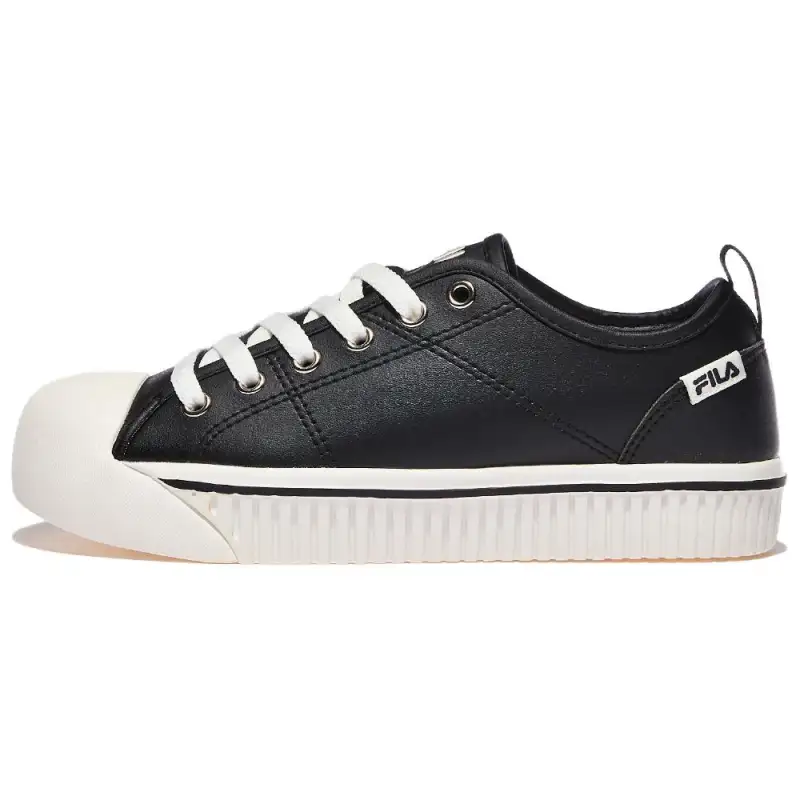 FILA Low top Skateboard Shoes Unisex Black
