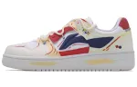 Li Ning Tianji Skateboard Shoes Women's Low Top Ecru