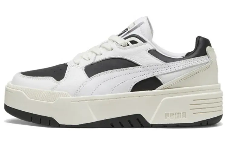 PUMA California Lwt Low top Skateboard Shoes Women's White Black