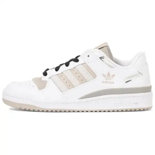 Adidas Originals FORUM Low top Skateboard Shoes Unisex White Brown
