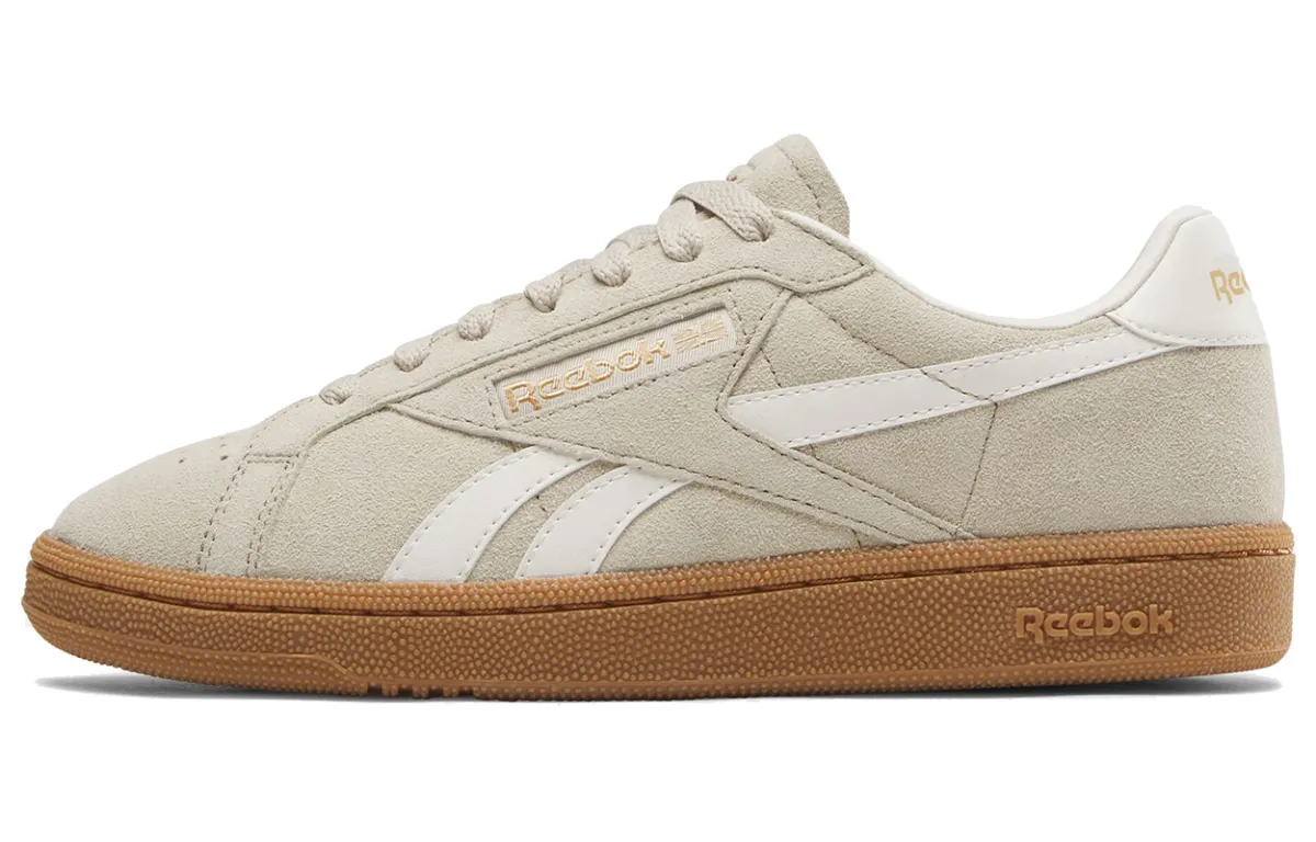 Club C Grounds Wmns Reebok Uk 'Classic Beige Chalk Gum' Women's