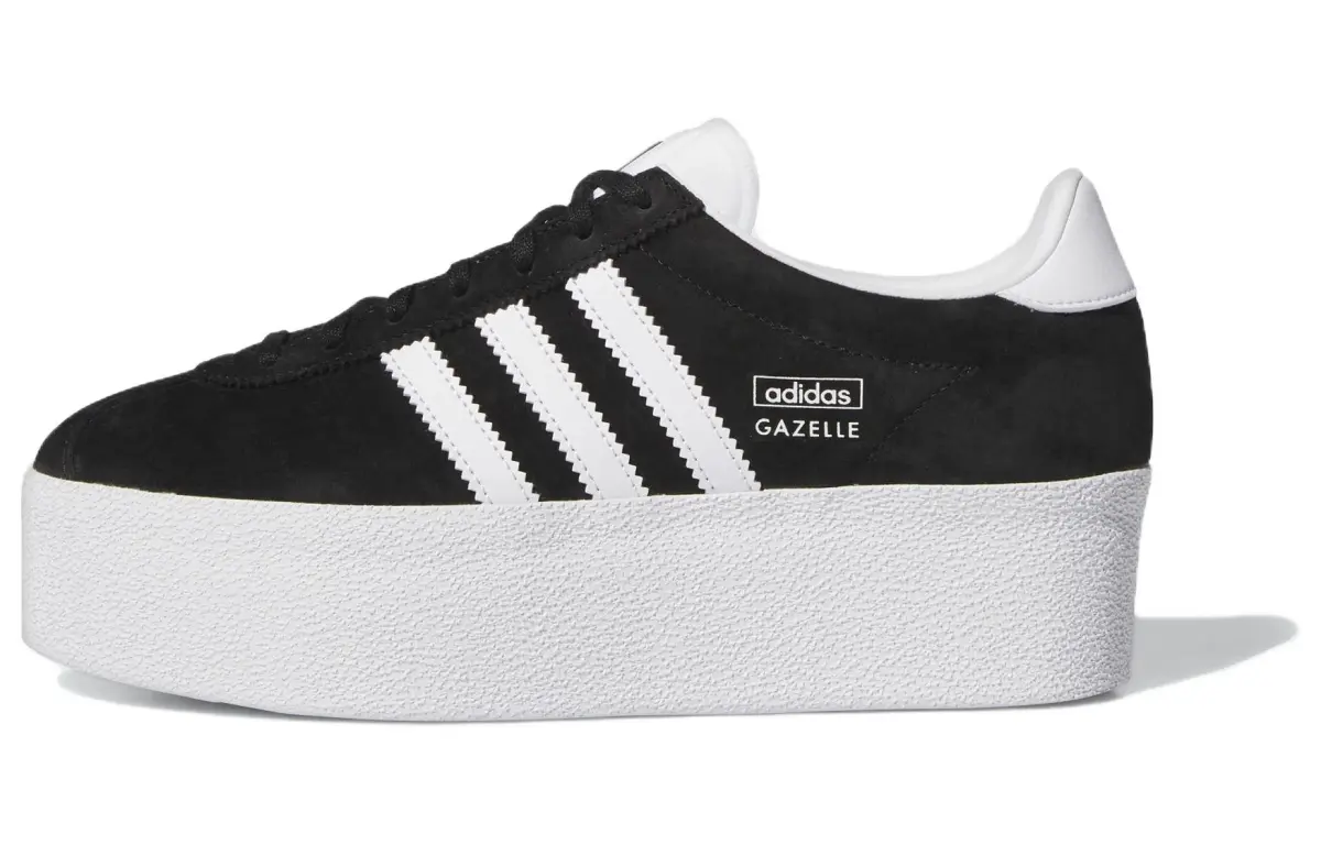 Adidas Originals GAZELLE UP Low top Skateboard Shoes Women's Black White