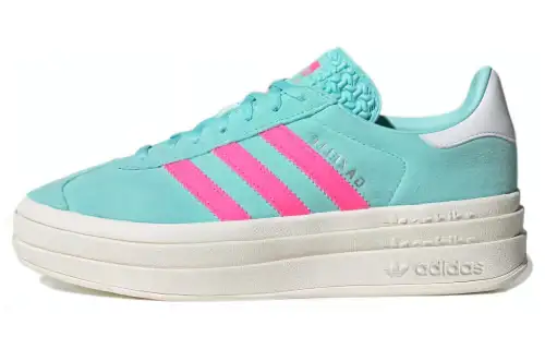 Gazelle Wmns Adidas Originals Bold 'Flash Aqua Lucid Pink' Women's
