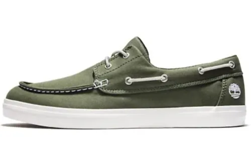 Timberland Skateboard Shoes Men's Low Top Green