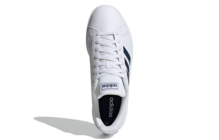 Кеды adidas neo GRAND COURT Base (бело-синие) — Белый / синий — фото 5