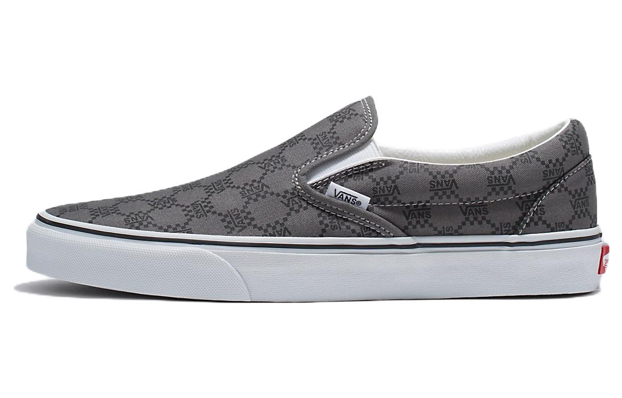 Slip-On Classic Vans 'Monogram - Pewter'