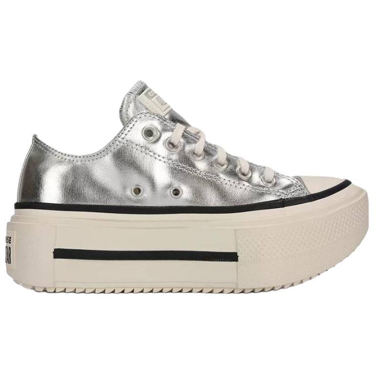 Кеды Converse Chuck Taylor All Star Lift (серебристые) — фото 2