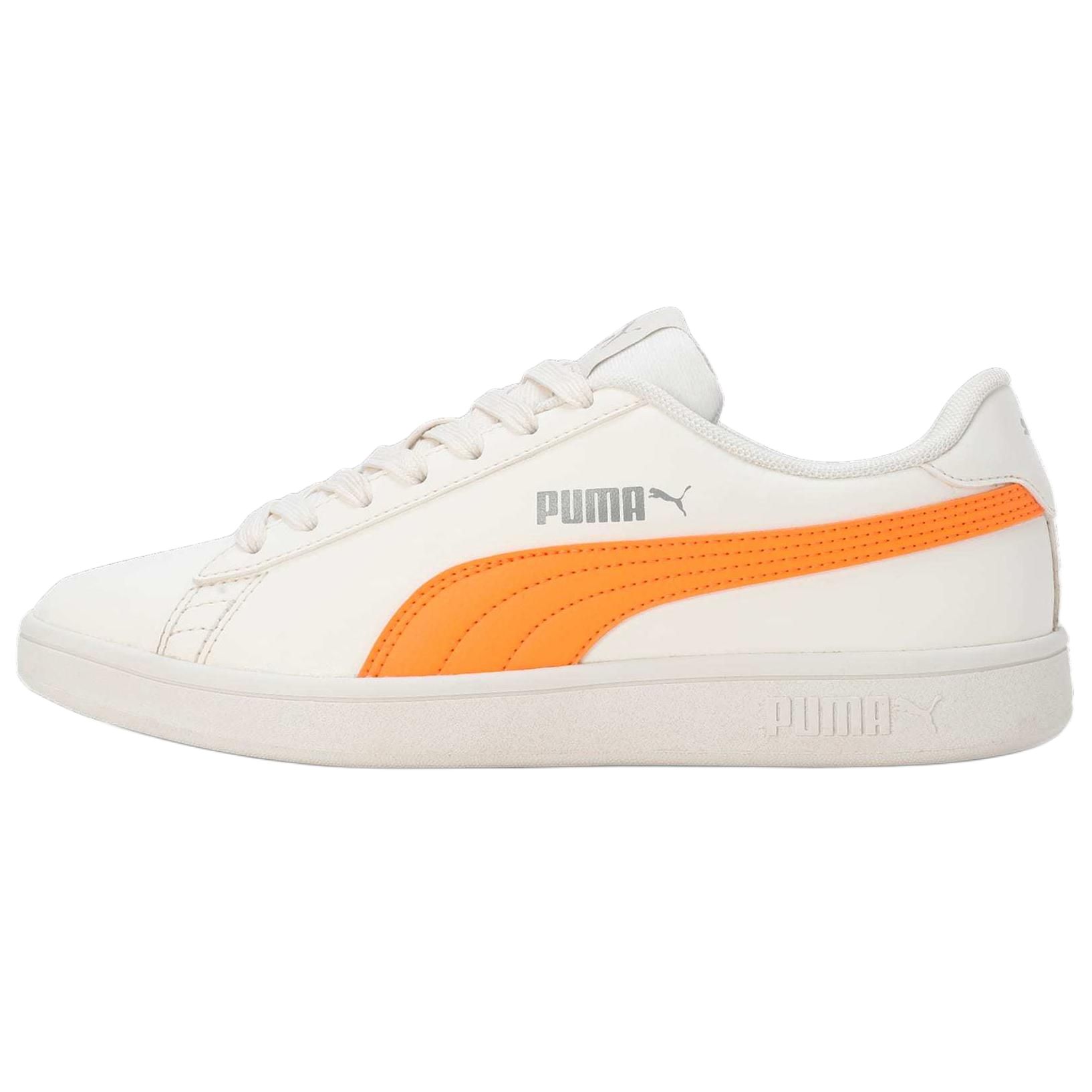 PUMA Smashic Low top Skateboard Shoes Women's White Orange