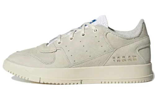 Adidas Originals Super Court Trendy Slip Resistant Low top Skateboard Shoes Unisex Beige