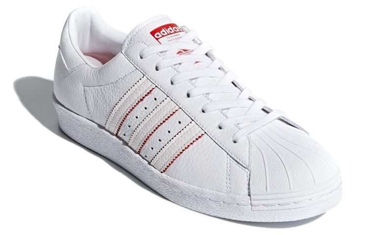 Мужские кеды adidas originals Superstar 80s (белые) — фото 3