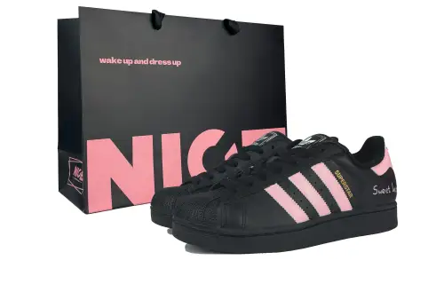 Adidas Originals Superstar 2 Flower Stream Joy, Sweetheart Slip Resistant Abrasion Resistant Low top Skateboard Shoes