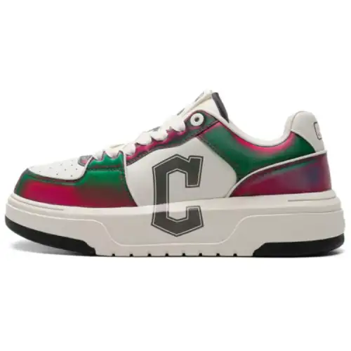 MLB Chunky Liner Synthetic Leather Slip Resistant Waterproof Non Slip And Waterproof Low top Skateboard Shoes Unisex