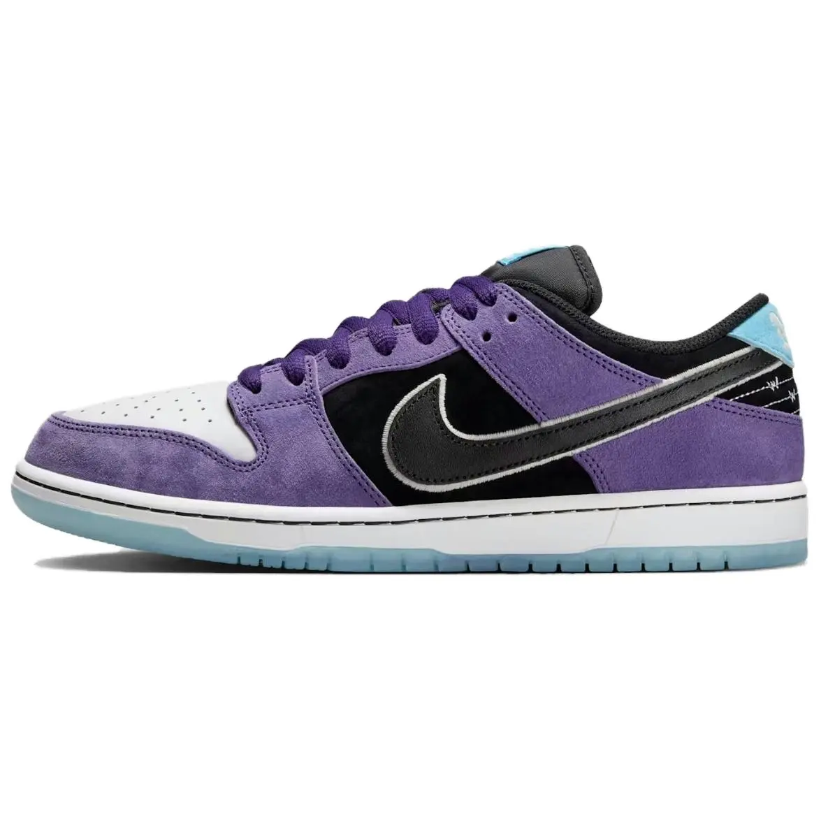 Nike x Hayley Wilson Dunk SB Low top Skateboard Shoes Unisex Purple Black White