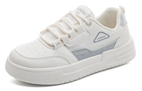 HUANQIU Pu Low top Skateboard Shoes Women's White