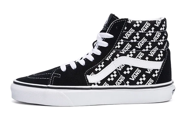 Sk8 Vans-Hi 'Logo Repeat - Black'