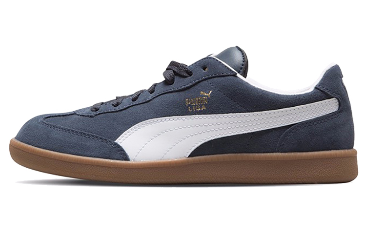 PUMA Liga Suede Low Casual Board Shoes Blue/White