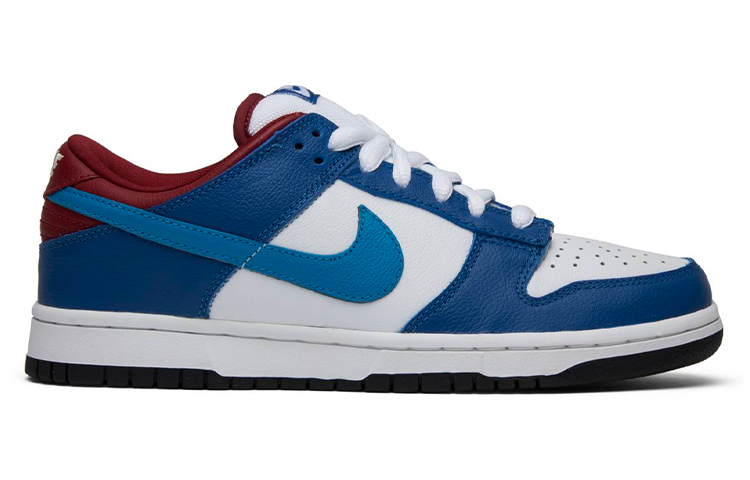Кроссовки Nike Dunk SB Neptune (черно-сине-красные) — Чёрный / синий / красный — фото 2