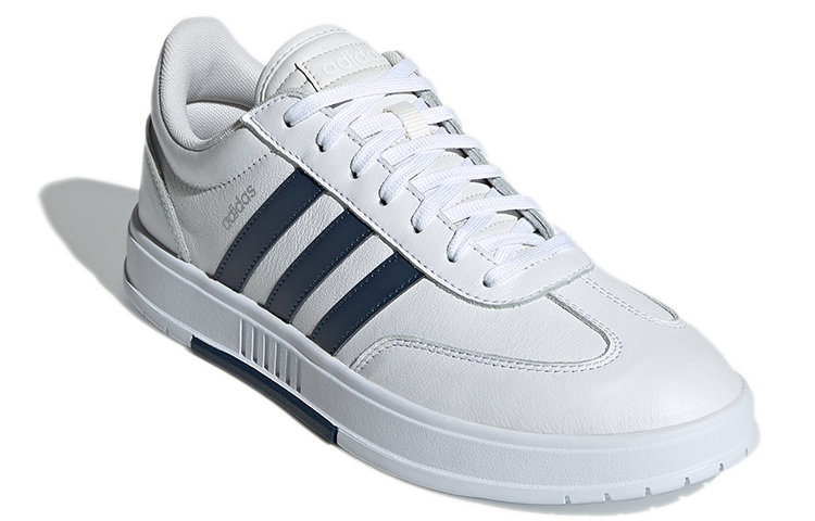 Мужские кеды adidas neo Gradas (бело-сине-серые) — Белый / синий / серый — фото 3