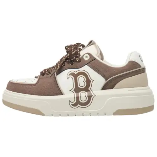 MLB Chunky Liner Slip Resistant Low top Skateboard Shoes Unisex Brown