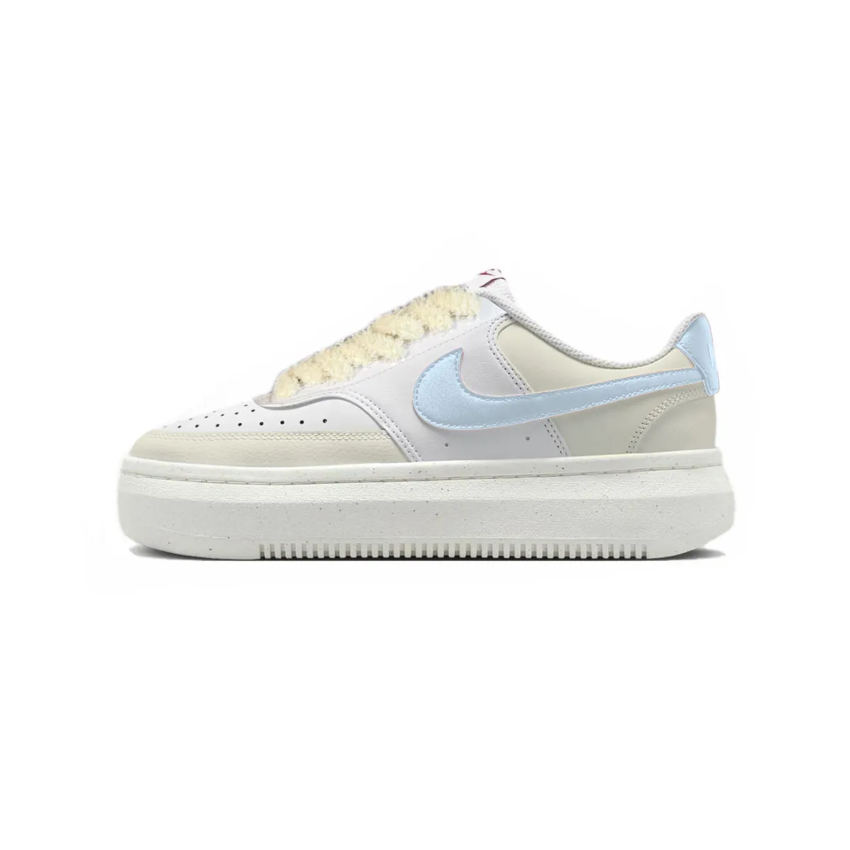 Nike Court Vision Alta Low top Skateboard Shoes Women's White