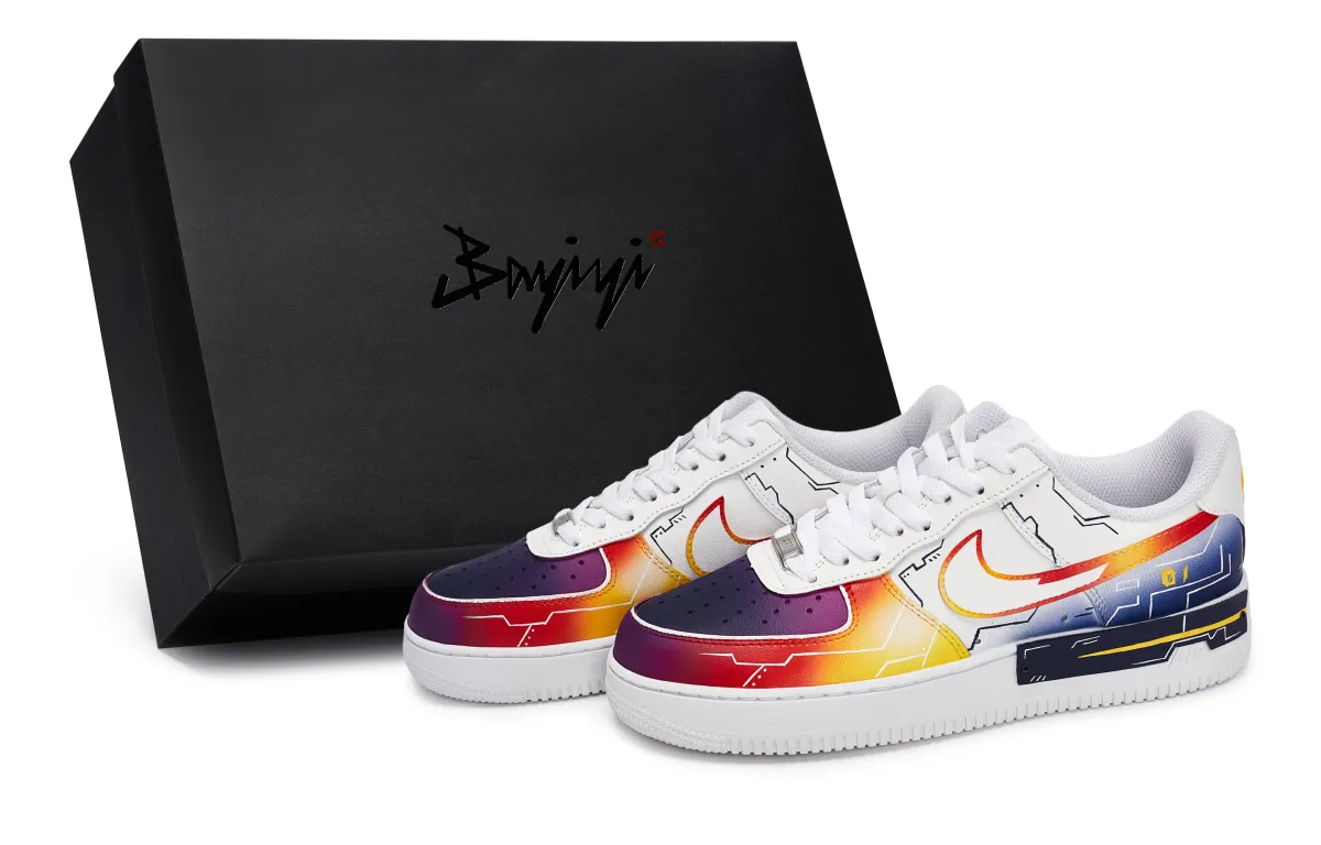 Nike Air Force 1 811 Manufacturing, Freedom In Name, Special Shoe Box Low top Skateboard Shoes Unisex White