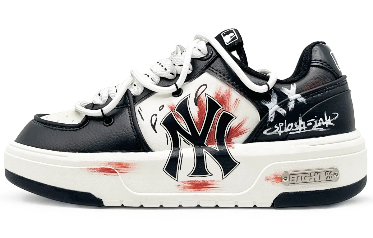 MLB Chunky Liner Abrasion Resistant Height Increasing Abrasion Resistant Height Increasing Low top Skateboard Shoes
