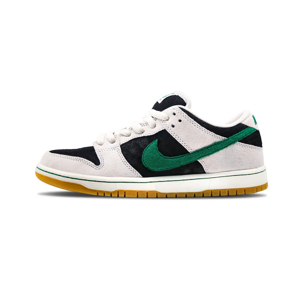 Nike Dunk SB Ink Shadow Swift Wind Slip Resistant Low top Skateboard Shoes Unisex Black Rice Green