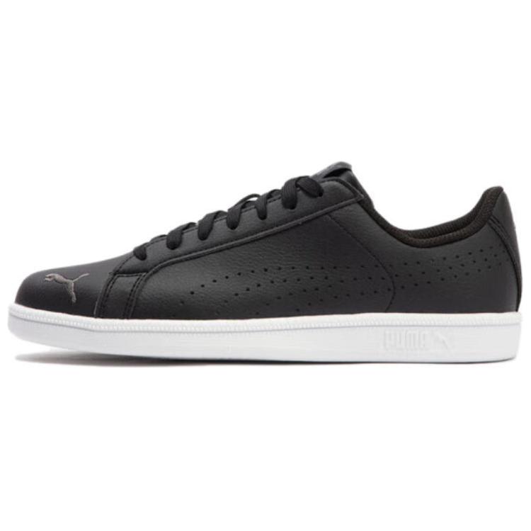 PUMA Smash Cat Comfortable Abrasion Resistant Low top Skateboard Shoes Unisex Black