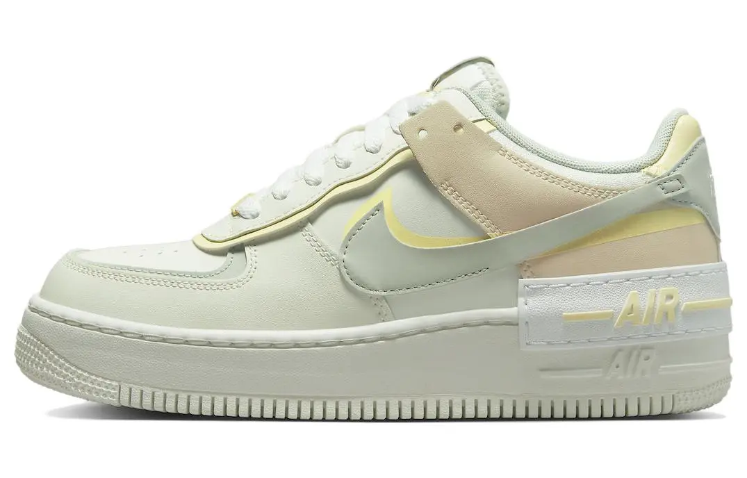 Nike Air Force1 Shadow Low top Skateboard Shoes Women's White