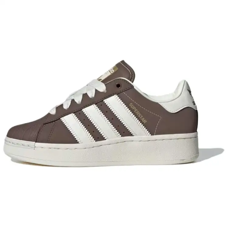 Adidas Originals SUPERSTAR XLG Low top Skateboard Shoes Women's Umber
