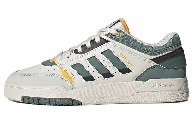 Drop Step Adidas Originals Low 'White Tech Emerald'