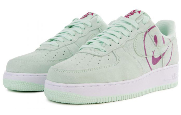 Мужские кеды Nike Air Force 1 Have a nike day (зеленые) — фото 2