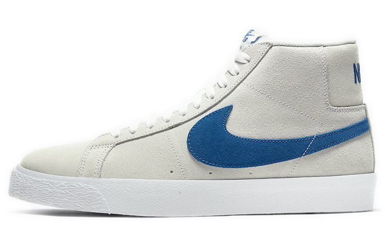 Nike Sb Zoom Blazer Mid White Cerulean