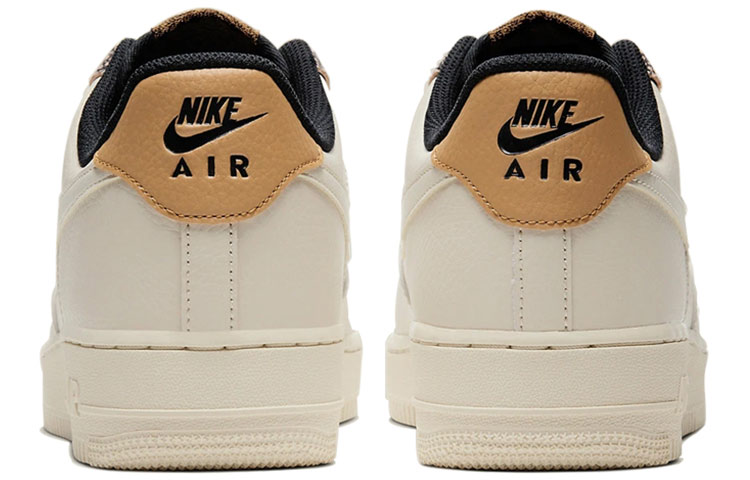 Кроссовки Nike Air Force 1 Low (бежево-коричневые) — фото 3
