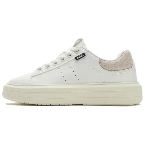 FILA BASELINE Abrasion Resistant Low top Skateboard Shoes Women's White