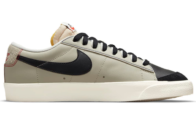 Кеды Nike Blazer '77 PRM (бежево-черные) — фото 2