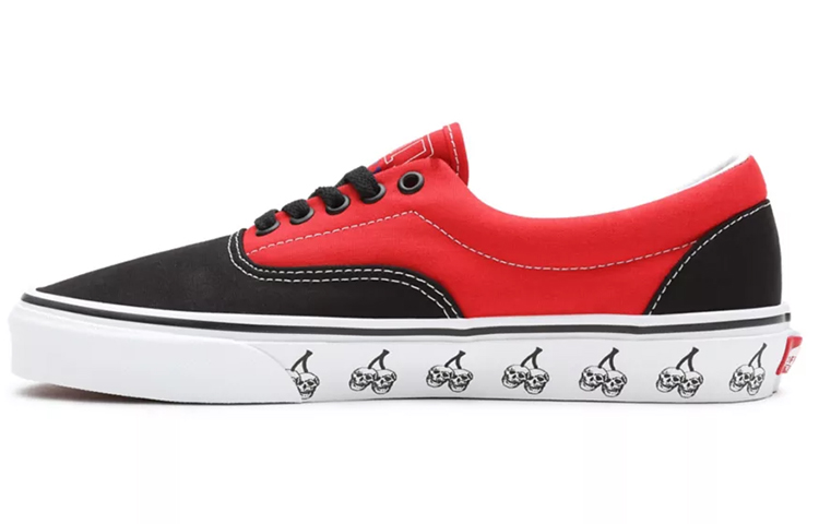 кеды Vans Era (черно-красные)
