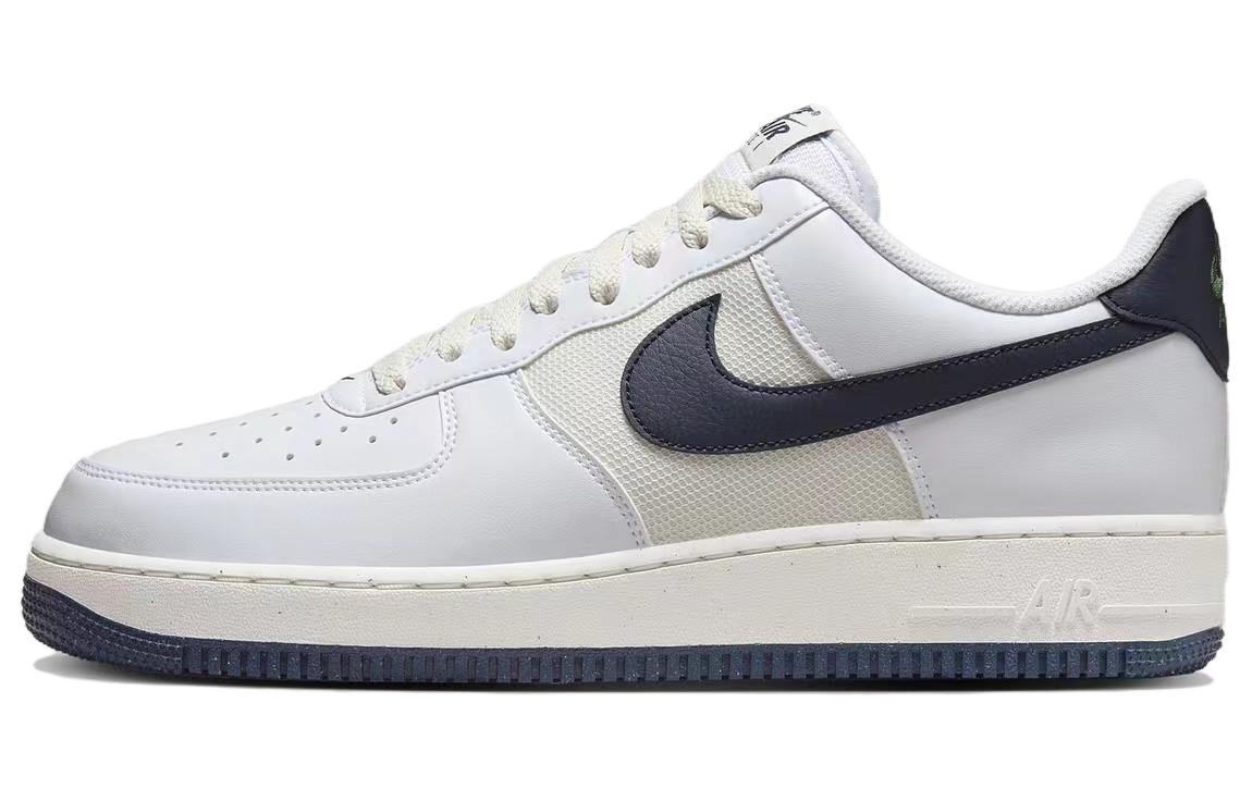 Мужские кроссовки Nike Air Force 1 ’07 NN (бело-синие)