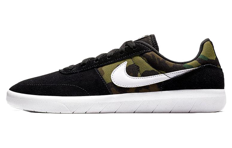 Кеды Nike Nike SB Team Classic (черно-бело-зеленые)