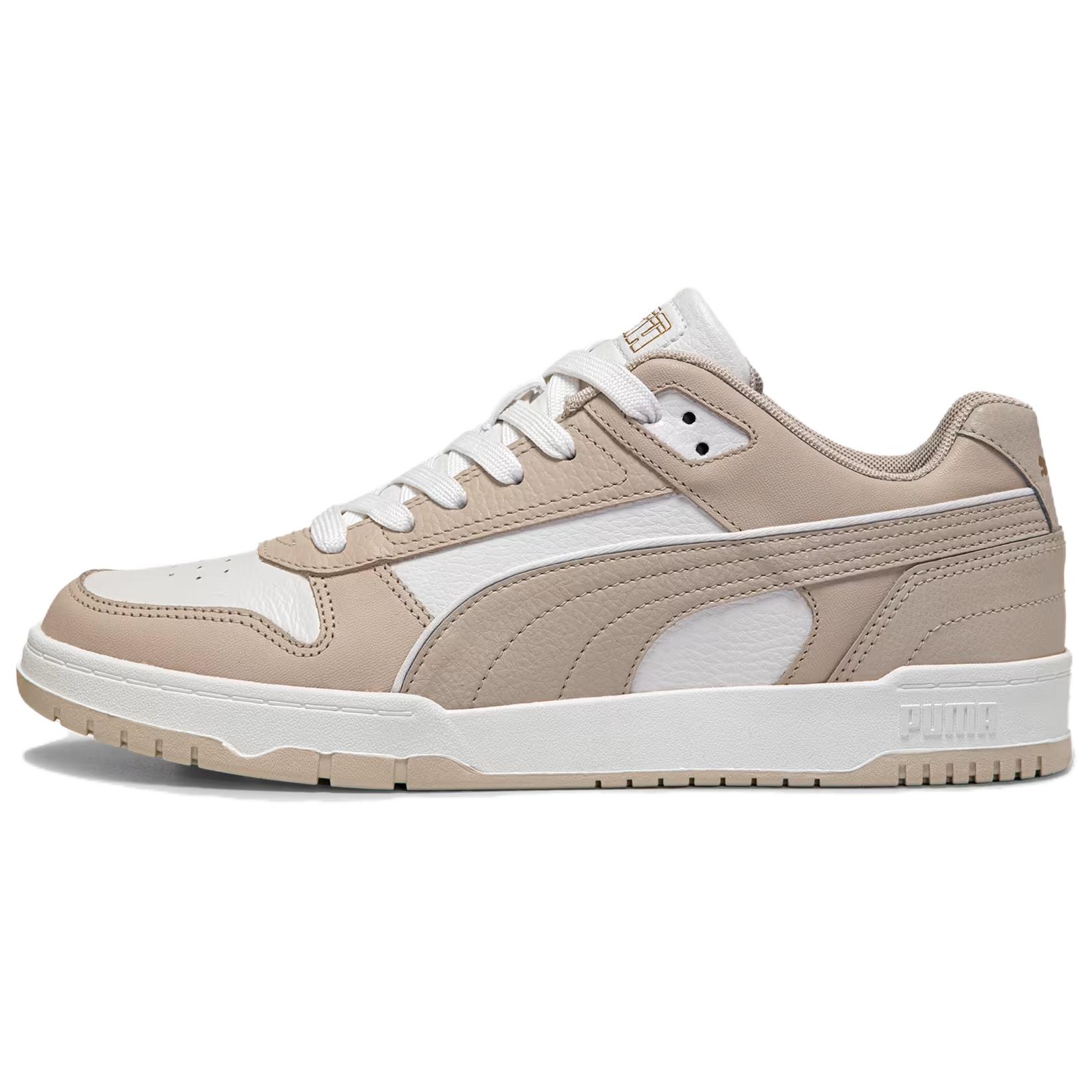 PUMA RBD Game Low top Skateboard Shoes Men's Brown White