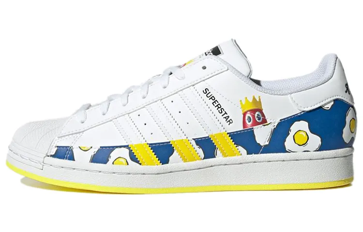 Superstar Philip Colbert x Superstar Adidas Originals 'Save The Lobster - Fried Eggs'