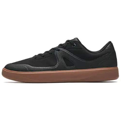 Anta Travel Slip Resistant Abrasion Resistant Low top Skateboard Shoes Men's Black