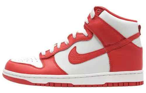 Nike Dunk High Sail Action Red