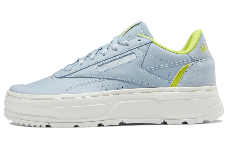 Club C Wmns Reebok Double Geo 'Gable Grey Acid Yellow' Women's